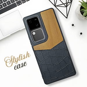WoodTouch Brown Case for Vivo V30