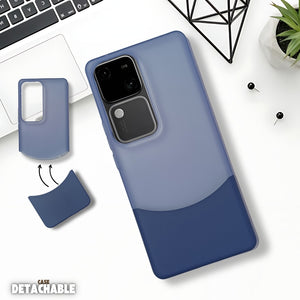 Dark Blue Detach Matte Case for Vivo V30