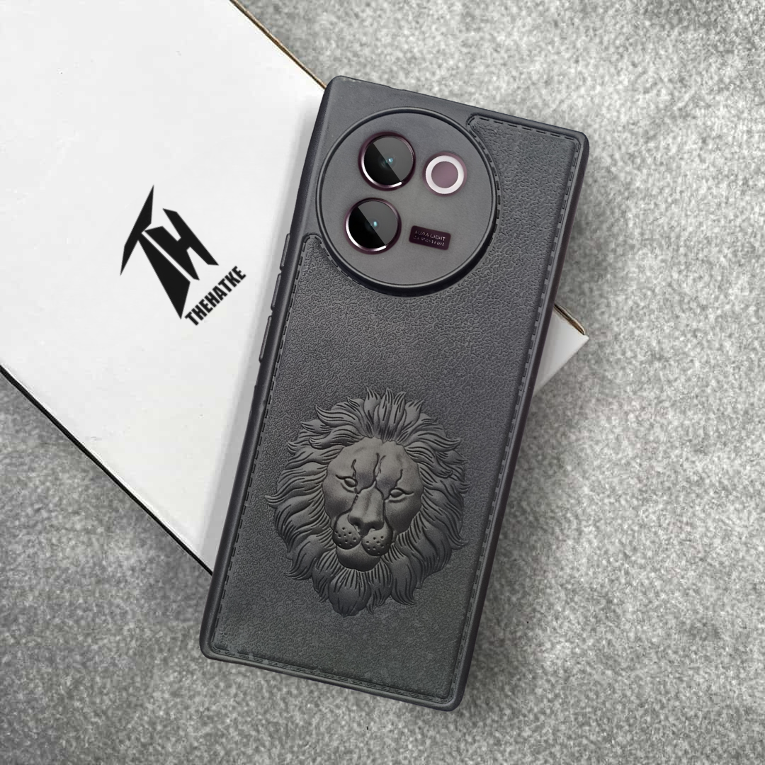Black Royal King Silicone Case for Vivo V30E