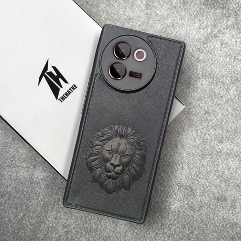 Black Royal King Silicone Case for Vivo V30E