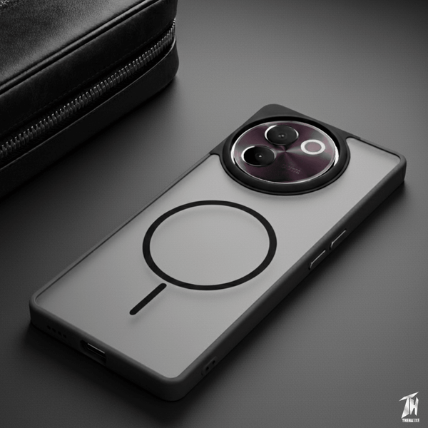KYRON Black Matte Case for Vivo V30e
