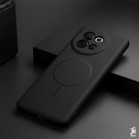 CAVEN Black Silicone case for Vivo V30e