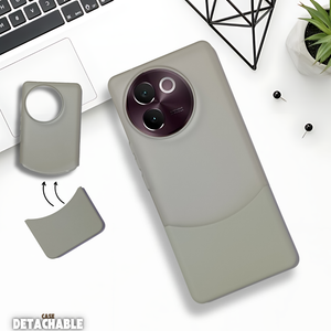 Grey Detach Matte Case for Vivo V30E