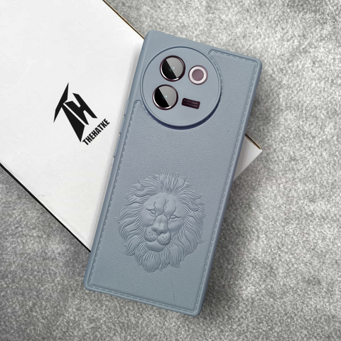 Grey Royal King Silicone Case for Vivo V30E