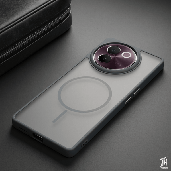 KYRON Grey Matte Case for Vivo V30e