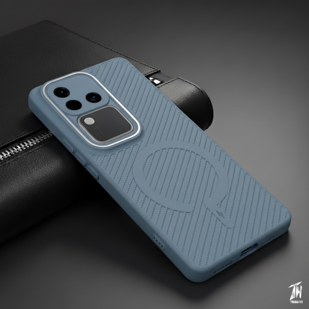 Gripon Green Silicone Case for Vivo V30