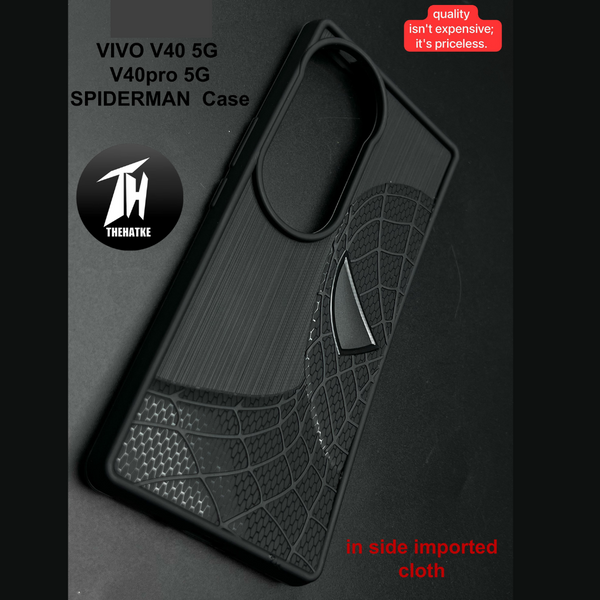 SP-Superhero Engraved logo silicon Case for Vivo V40 Pro