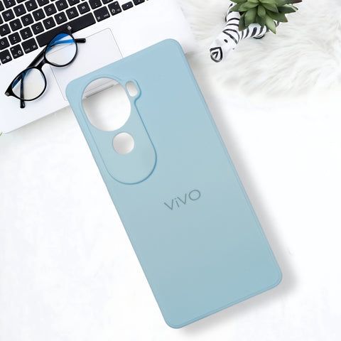 Light Blue Candy silicone Case for Vivo V40E