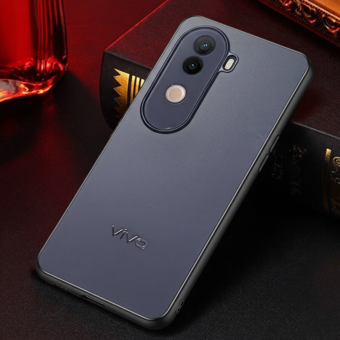 Orix Black Matte Case for Vivo V40e