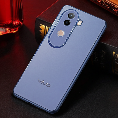 Orix Blue Matte Case for Vivo V40e