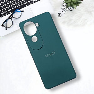 Dark Green Candy silicone Case for Vivo V40E
