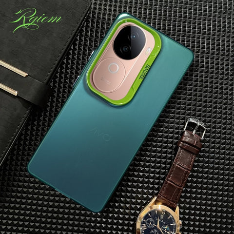 Green Rgiem Slim Slicone Non-Yellowing Protective Case for Vivo V40E