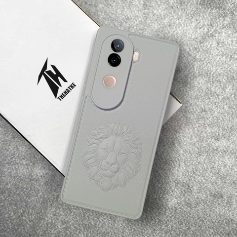Grey Royal King Silicone Case for Vivo V40e