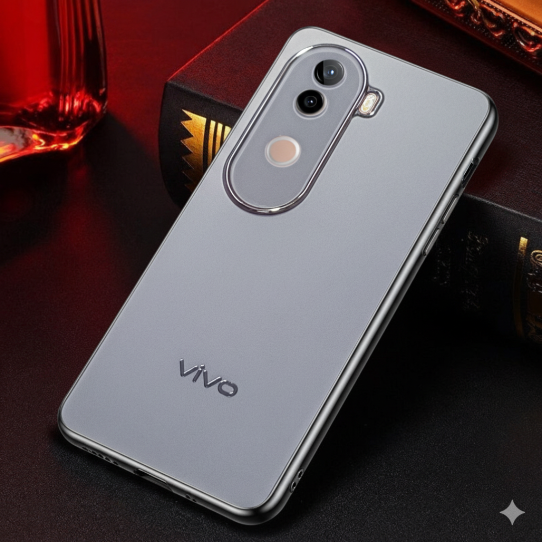 Orix Light Grey Matte Case for Vivo V40e