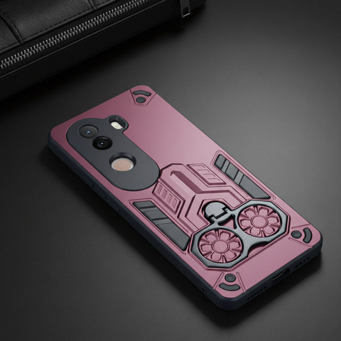 Mehroon Cycle Armor Silicone Case for Vivo V40e
