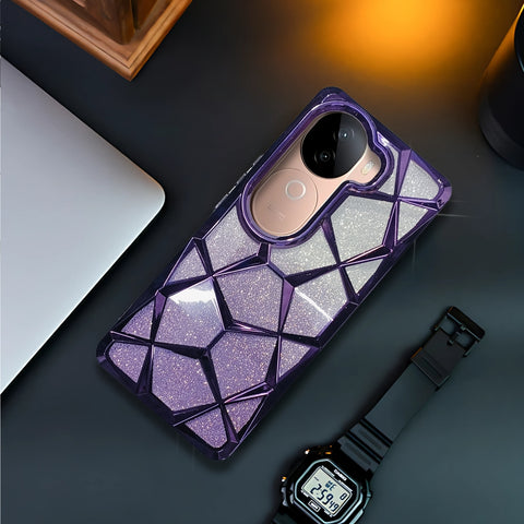 Dazzle Purple Silicone case for Vivo V40E