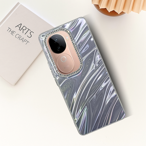 Silver Ripple Case for Vivo V40e