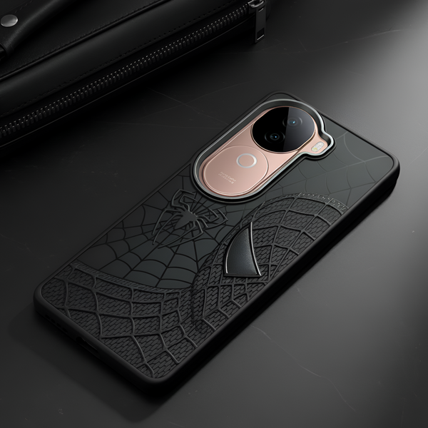SP-Superhero Engraved logo silicon Case for Vivo V40E