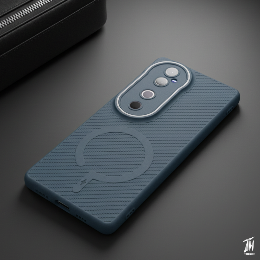 Gripon Green Silicone Case for Vivo V40 Pro