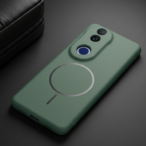 CAVEN Dark Green Silicone case for Vivo V50