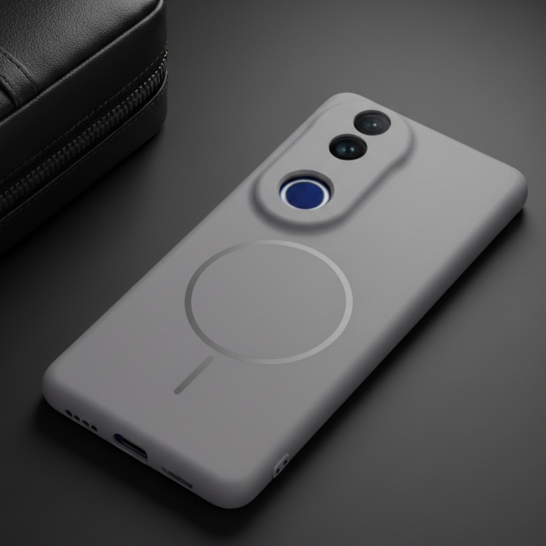 CAVEN Grey Silicone case for Vivo V50