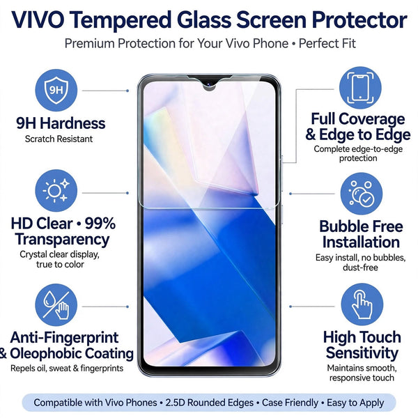 Screen Protector for IQOO Z6 Pro