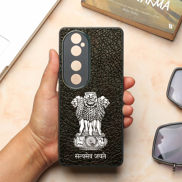 Black Satyamev Jayate MB case for Vivo V40