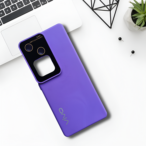 Spoov Luxury Voilet Silicone Case for Vivo V30 5g