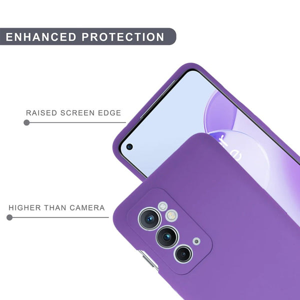 Voilet Camera Original Silicone Case for Oneplus 9RT - The Hatke