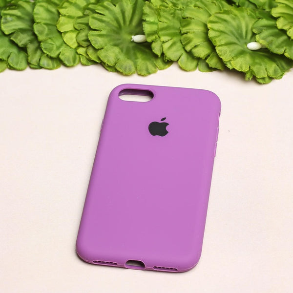 Voilet Original Silicone case for Apple iphone 7 - The Hatke
