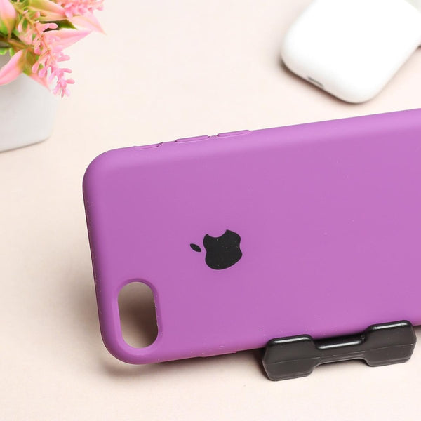 Voilet Original Silicone case for Apple iphone 7 - The Hatke