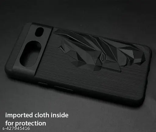 Superhero Engraved logo silicon Case for Google Pixel 8a