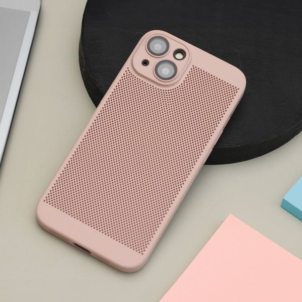 BREATHING PEACH Silicone Case for Apple Iphone 13