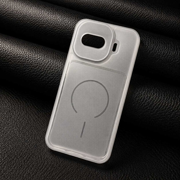 White Amber Silicone Case for iQOO 15r - The Hatke