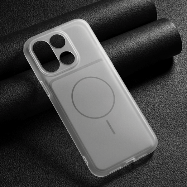 White Amber Silicone Case for Oneplus 15 - The Hatke