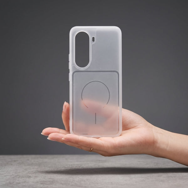 White Amber Silicone Case for Oneplus Nord Ce 6 Lite - The Hatke