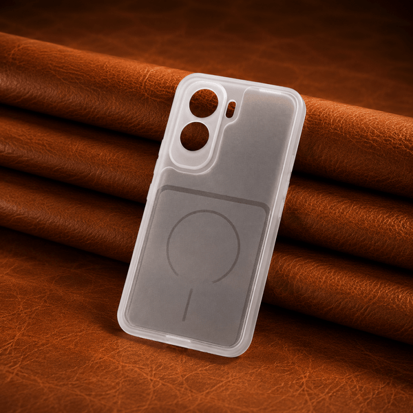 White Amber Silicone Case for Vivo T5 Pro - The Hatke