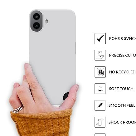 White Camera Original Case for CMF PHONE 1 - The Hatke
