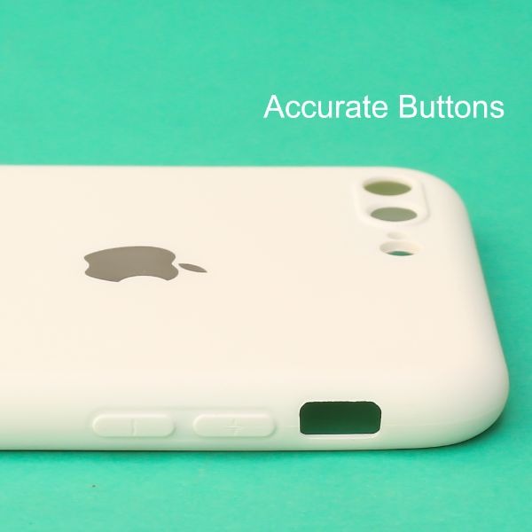White Camera Original Silicone Case for Apple Iphone 7 Plus - The Hatke