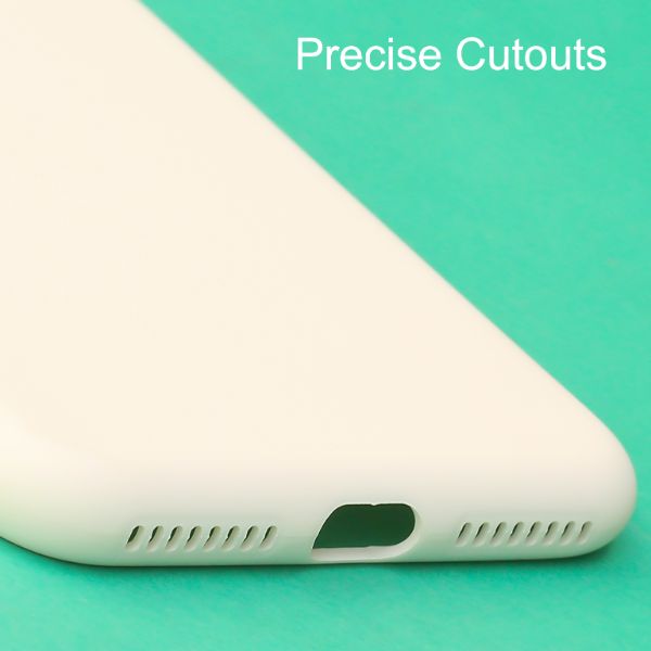 White Camera Original Silicone Case for Apple Iphone 7 Plus - The Hatke