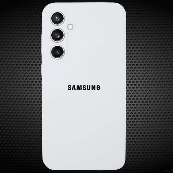 White Camera Original Silicone case for Samsung A34 - The Hatke