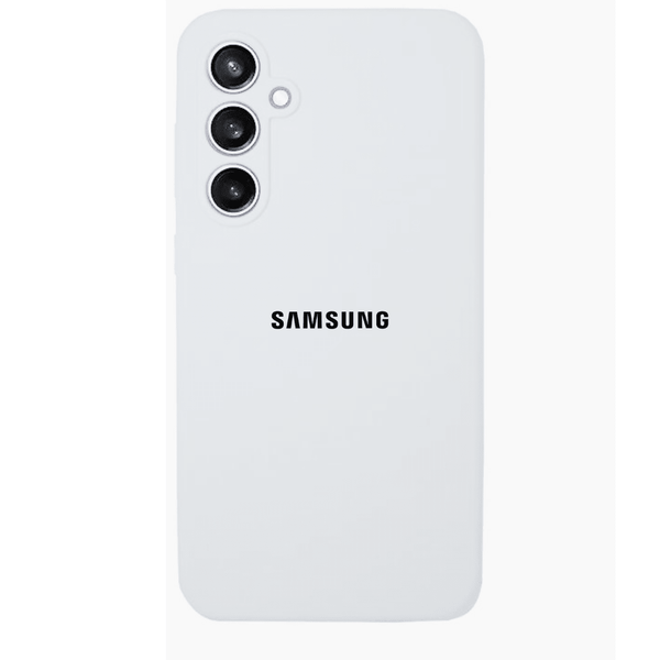 White Camera Original Silicone case for Samsung A34 - The Hatke