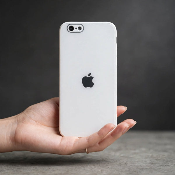 White Camera Safe mirror case for Apple Iphone 6/6s - The Hatke