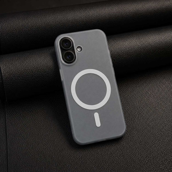 White Flexy Silicone Case for Apple Iphone 17 - The Hatke