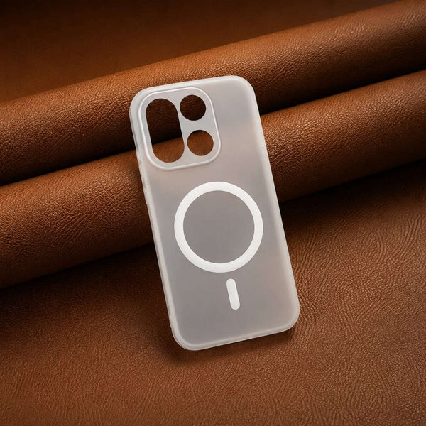 White Flexy Silicone Case for Oneplus 15 - The Hatke