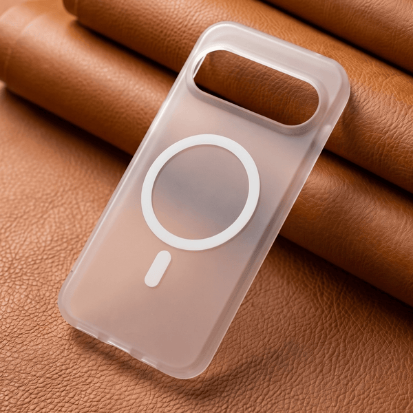 White Paper Matte Magsafe Case for Google Pixel 11 - The Hatke
