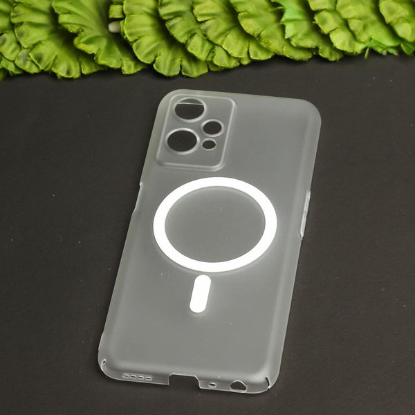 White Paper Matte Magsafe Case for Oneplus Nord Ce 2 Lite - The Hatke