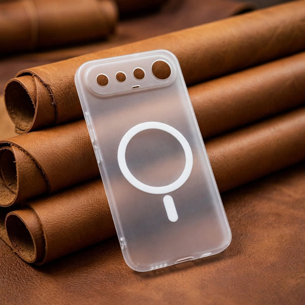 White Paper Matte Magsafe Case for Realme 16 - The Hatke
