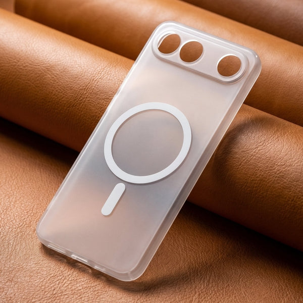 White Paper Matte Magsafe Case for Vivo S2 - The Hatke