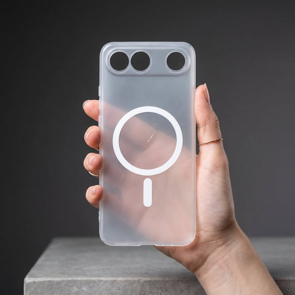White Paper Matte Magsafe Case for Vivo S2 - The Hatke